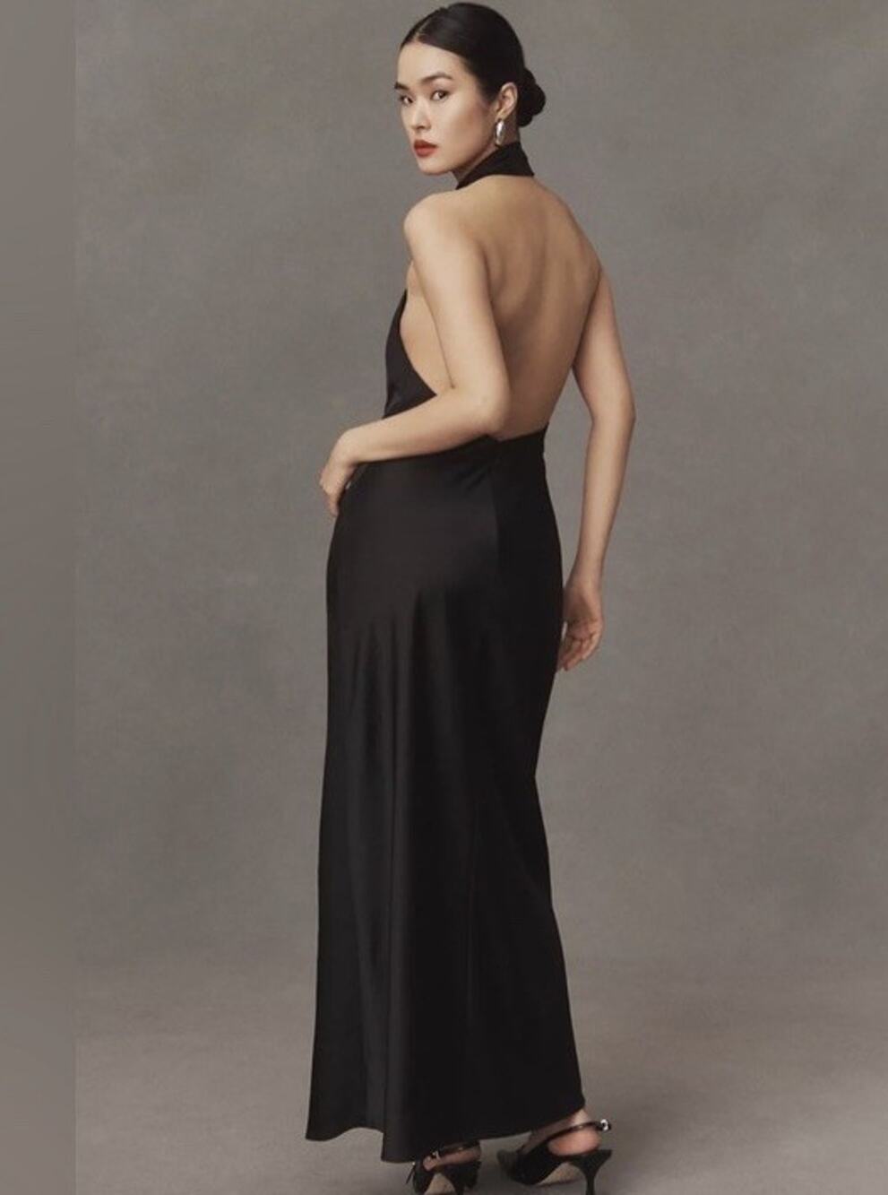 Significant Other Darcy Backless Dress In Black - Size 8 US NEW $256